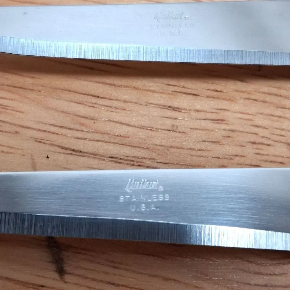 3 Vintage Quikut Paring Knife Stainless 6.25